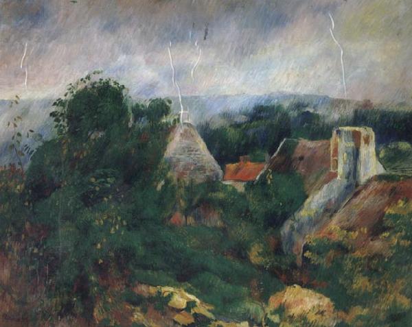 Paul Cezanne La Roche-Guyon oil painting picture